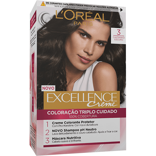 Excellence Creme 3 Castanho Escuro
